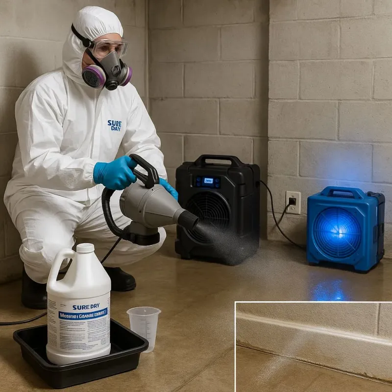 Sanitization and Odor Removal process in Lee, NH