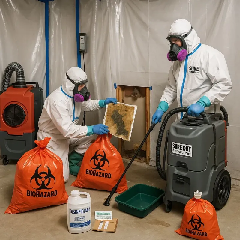 Contaminated Water Handling Protocols process in Lee, NH