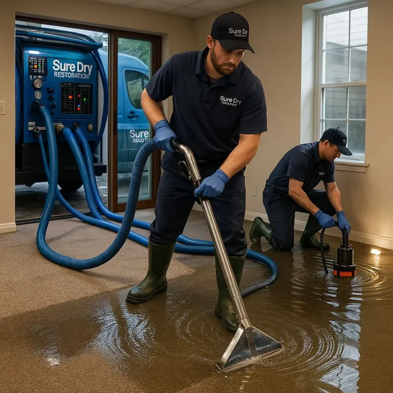 Water Extraction and Removal process in Lee, NH